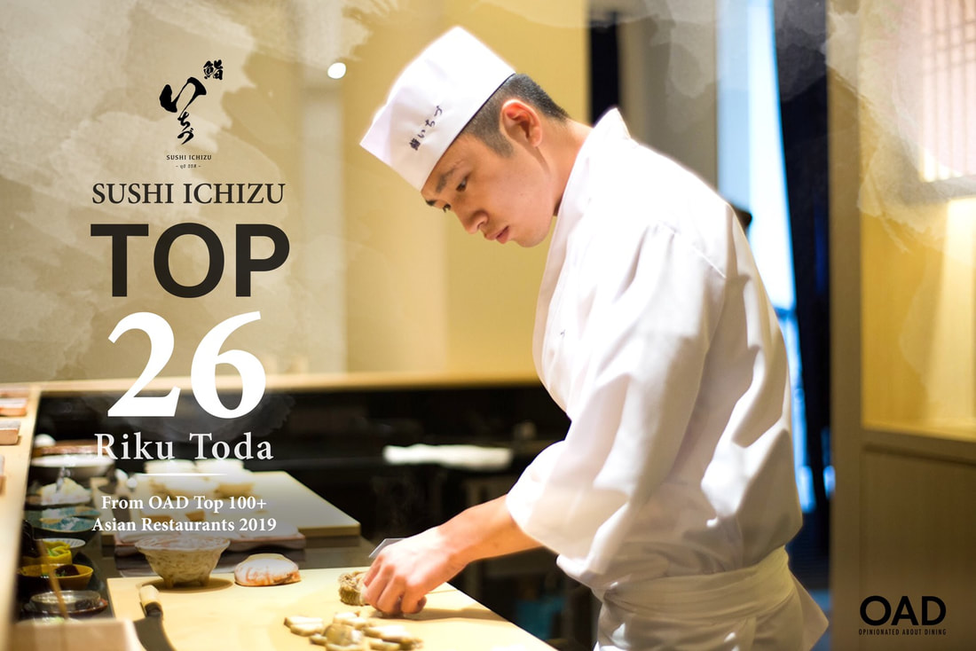 SUSHI ICHIZU ANNOUNCED AS BECOMING ASIA'S TOP 26 BEST RESTAURANT The BigChilli