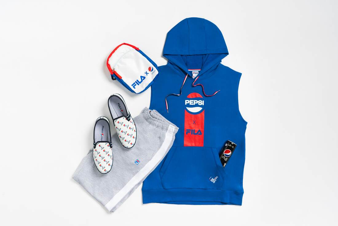Furnace Mange farlige situationer podning SUMMER MUST-HAVE! PEPSI X FILA COLLABORATIVE CAPSULE COLLECTION - The  BigChilli