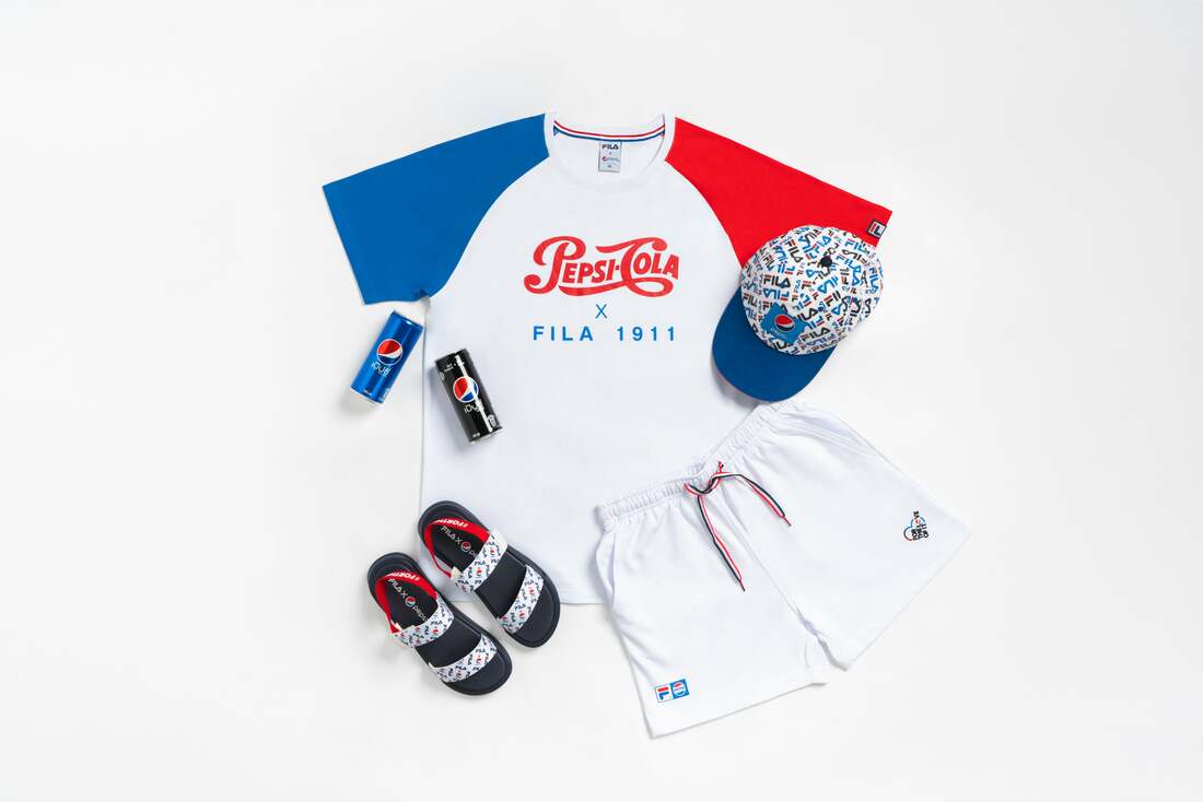 SUMMER MUST-HAVE! PEPSI X FILA COLLABORATIVE CAPSULE COLLECTION