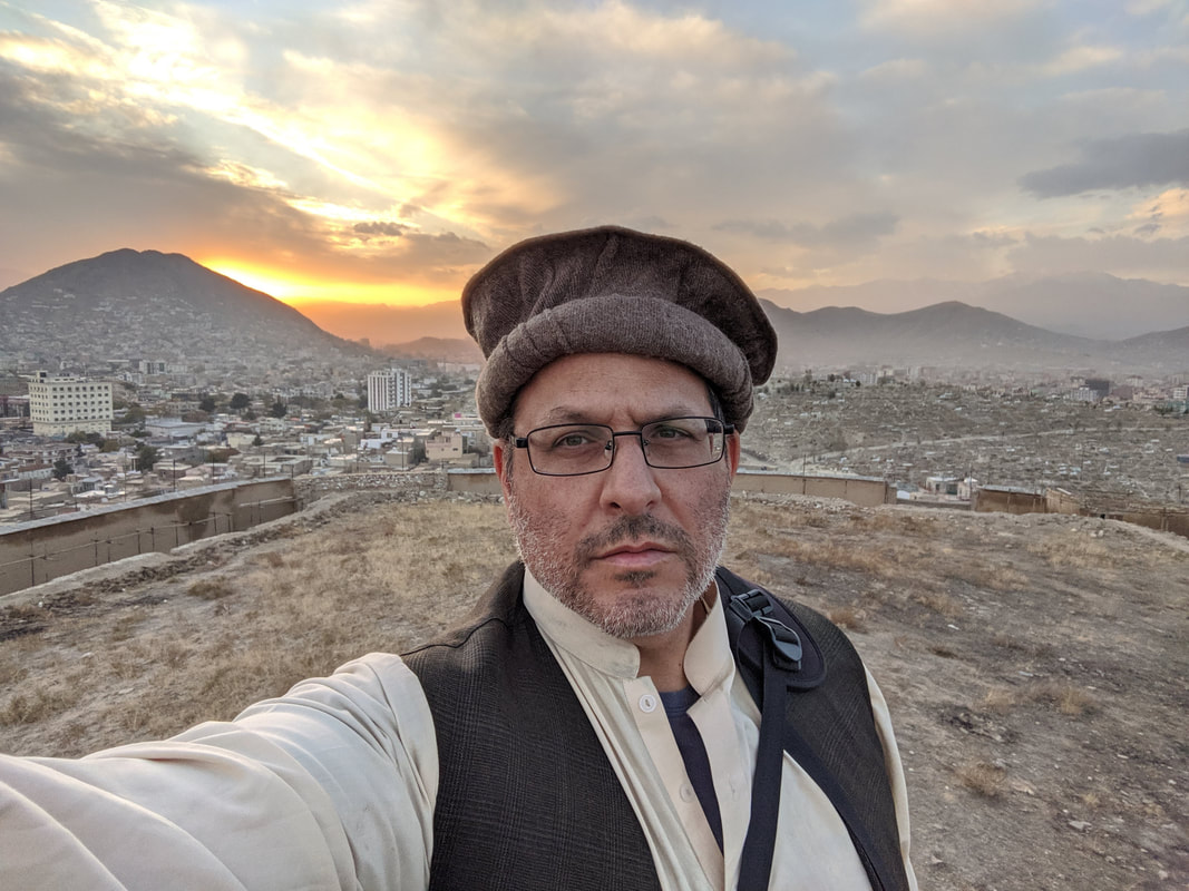 Sunset in Kabul.